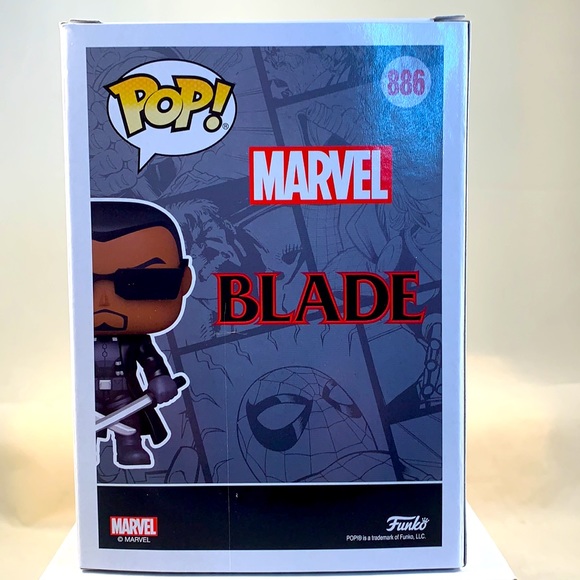Funko Pop “Blade” Funkon 2021 Limited Edition - Picture 2 of 6